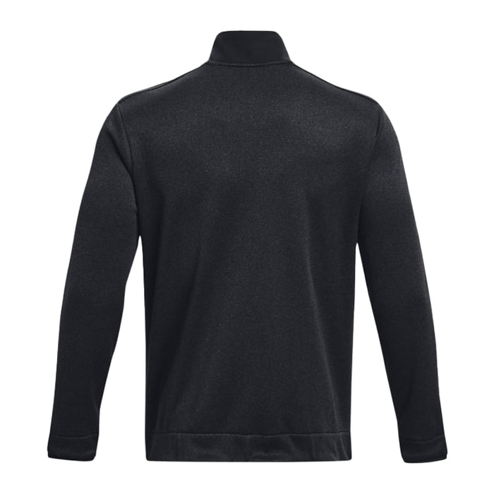 Under Armour Storm Sweaterfleece Half-Zip Golf Sweater - Black