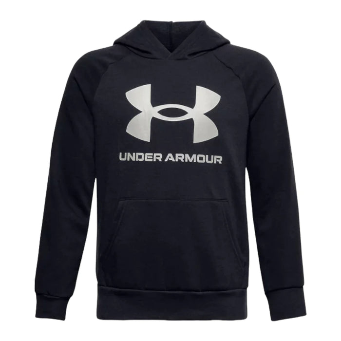 Under Armour Junior Rival Fleece Big Logo Hoodie - Black