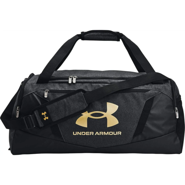 UA Undeniable 5.0 Medium Duffle Bag - Black / Gold