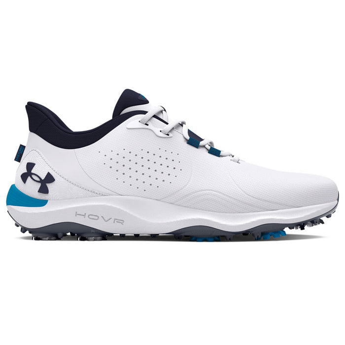 Under Armour Drive Pro Golf Shoes - White/Capri/Navy