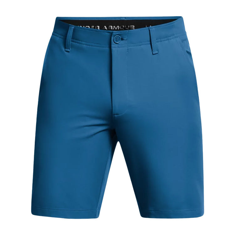 Under Armour Drive Tapered Shorts - Blue Mirage / Halo Grey - Andrew Morris  Golf