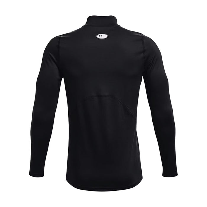 Under Armour ColdGear Fitted Golf Mock - Black