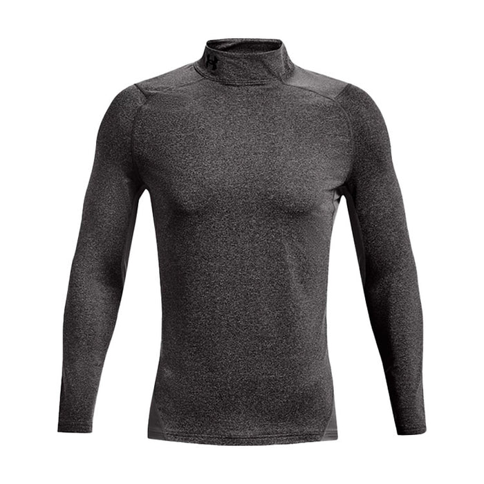 Under Armour ColdGear Fitted Golf Mock - Charcoal