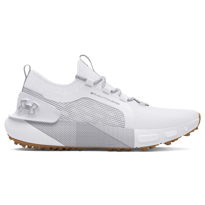 Under Armour Phantom Golf Shoes - White/White/Mod Grey