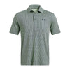 Under Armour Playoff 3.0 Printed Golf Polo Shirt - Matrix Green