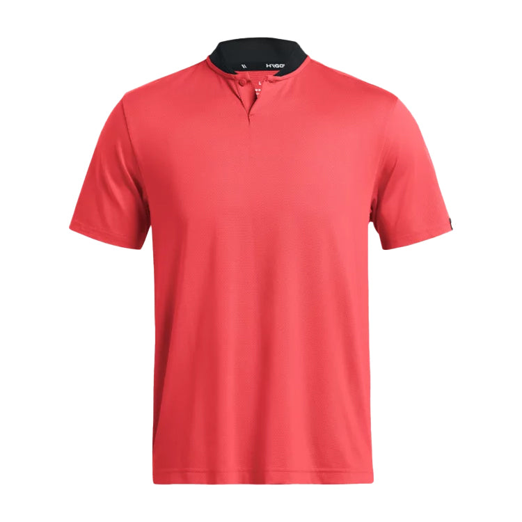 Under armour store playoff polo red