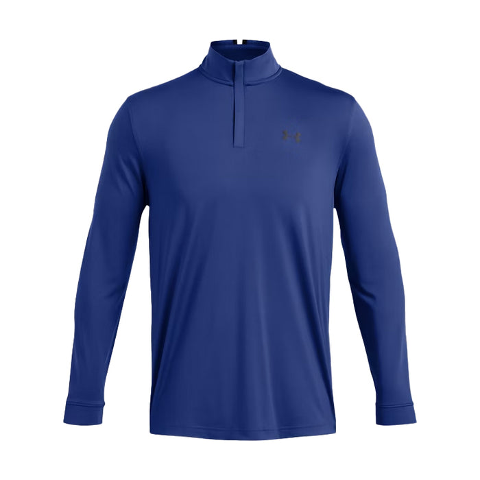 Under Armour Playoff 1/4 Zip Golf Pullover - Tech Blue