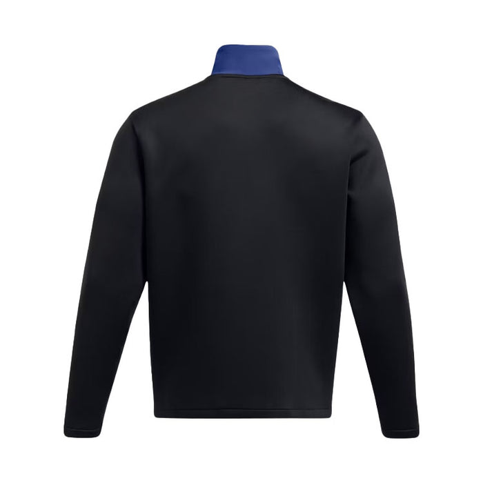 Under Armour Drive Pro Storm Hybrid Half-Zip Golf Jacket - Blue/Black