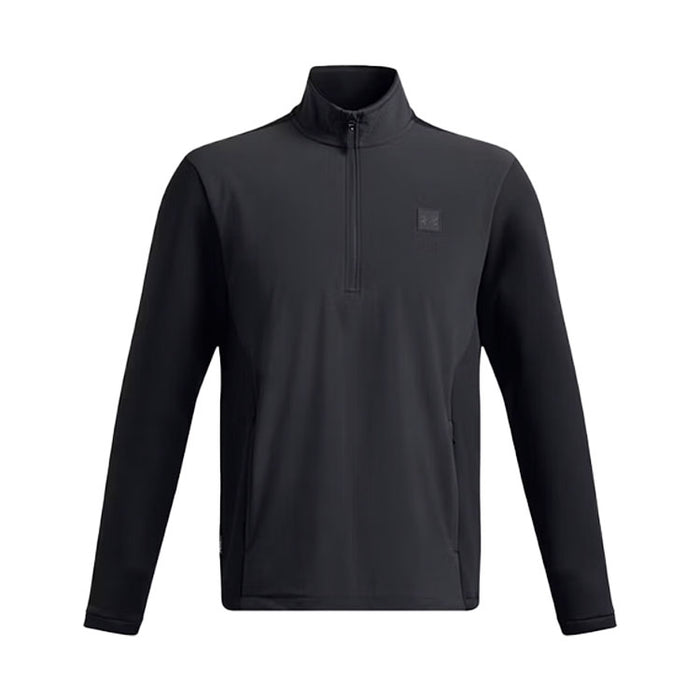 Under Armour Drive Pro Storm Hybrid Half-Zip Golf Jacket - Anthracite Grey/Black