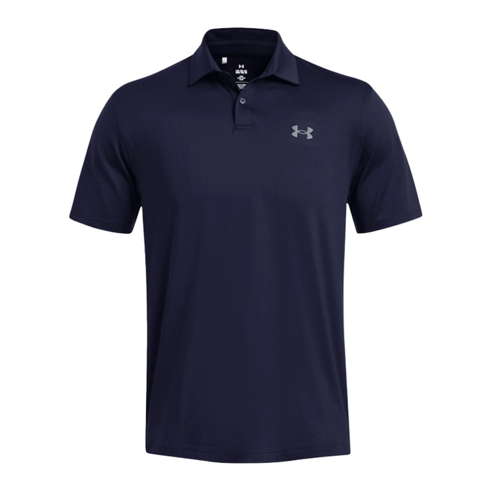 Under Armour T2G Golf Polo Shirt - Navy/Pitch Grey