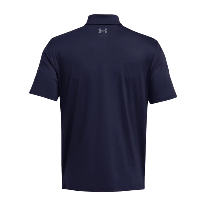 Under Armour T2G Golf Polo Shirt - Navy/Pitch Grey