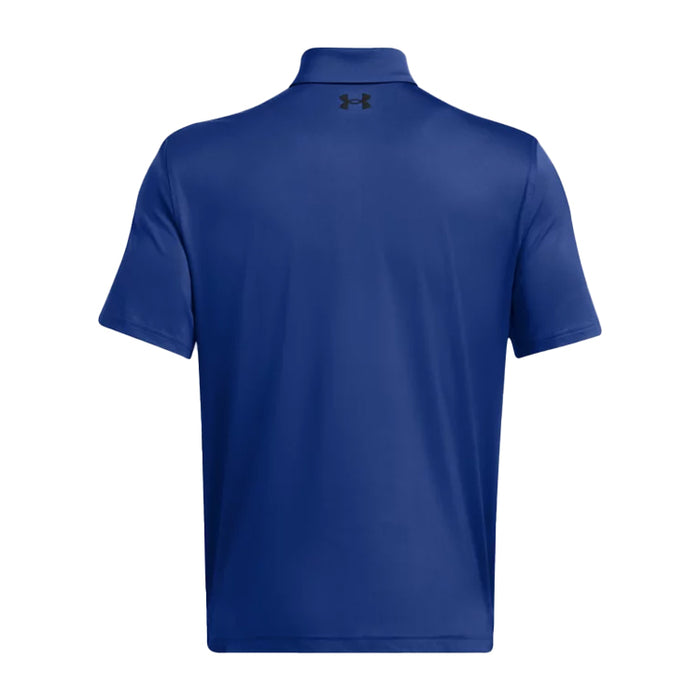 Under Armour T2G Golf Polo Shirt - Tech Blue/Black