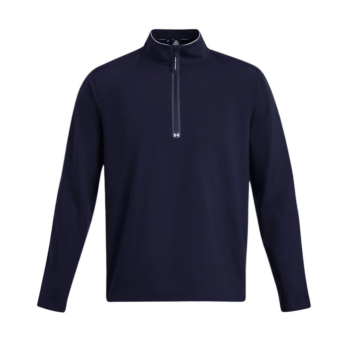 Under Armour Storm Windstrike 1/2 Zip Golf Pullover - Navy/White