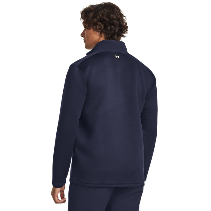 Under Armour Storm Daytona 1/2 Zip Golf Pullover - Navy / White