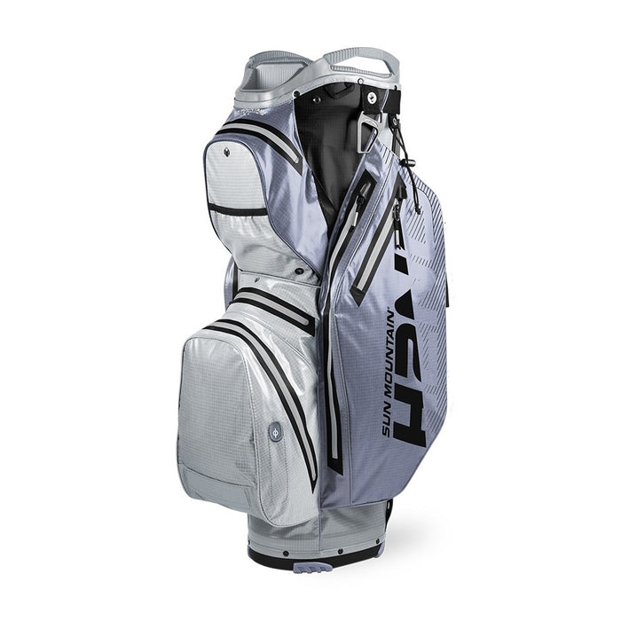 Sun Mountain H2NO Staff Cart Golf Bag - Cadet/Nickel