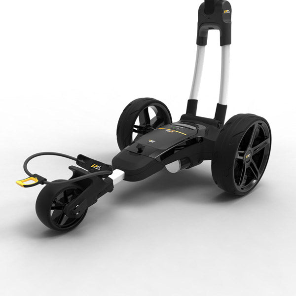 Powakaddy FX3 Electric Golf Trolley - White 18 Hole Battery (Extended Battery Available)