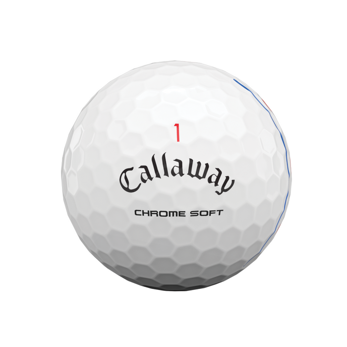 Callaway Chrome Soft Triple Track White Golf Balls