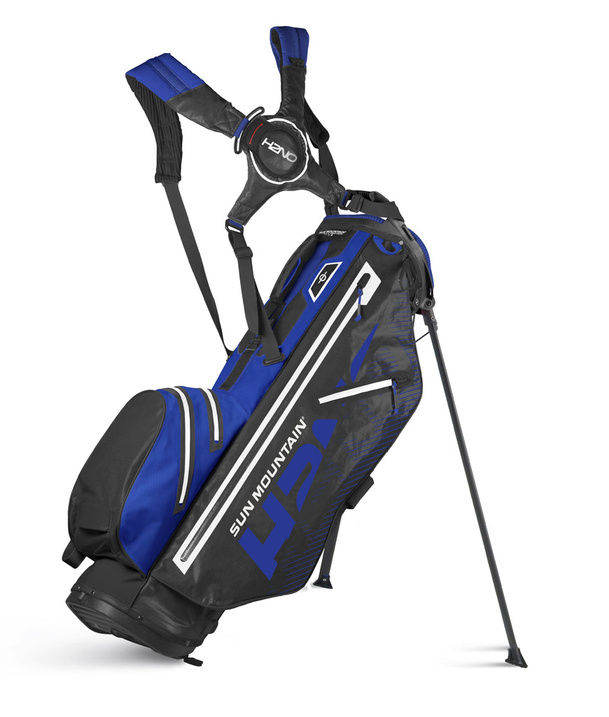 Sun Mountain H2NO Lite Golf Stand Bag - Black/Blue