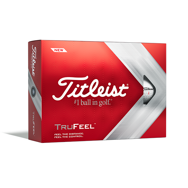 Titleist Trufeel Golf Balls - White