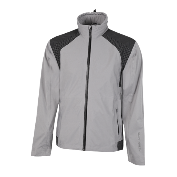 Galvin Green Action Waterproof Golf Jacket - Sharkskin/Black