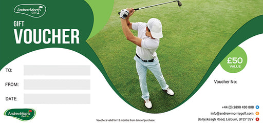 Online Gift Card ONLINE REDEMPTION Andrew Morris Golf