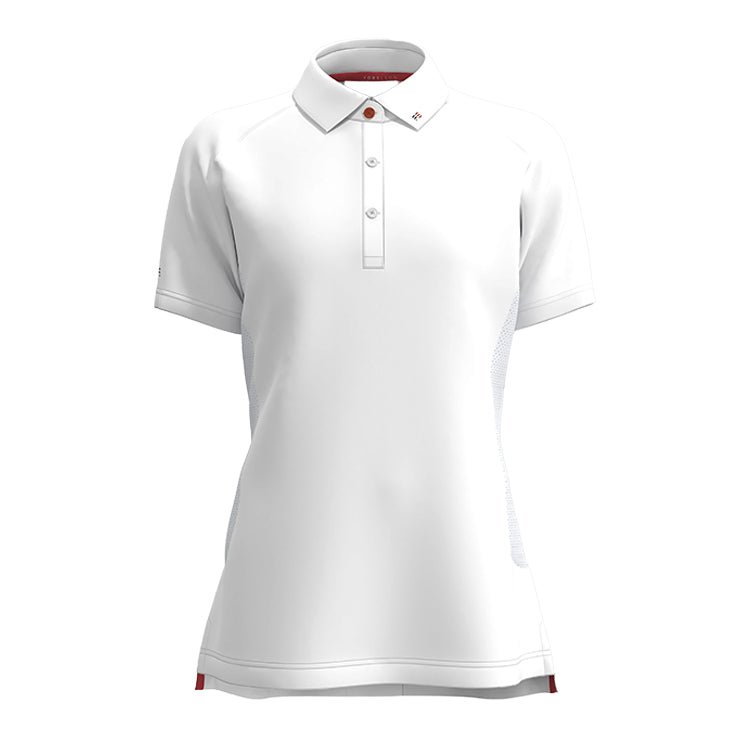 Forelson Batsford Ladies Golf Polo Shirt - White