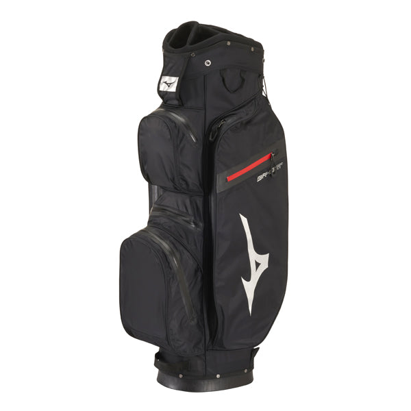 Mizuno BR-DRI Golf Cart Bag - Black/Silver