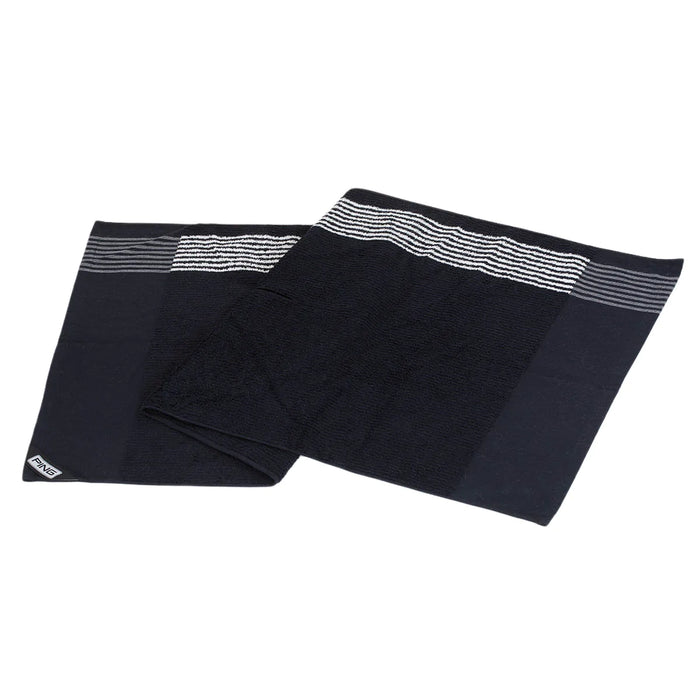 Ping Players Golf Towel - Black