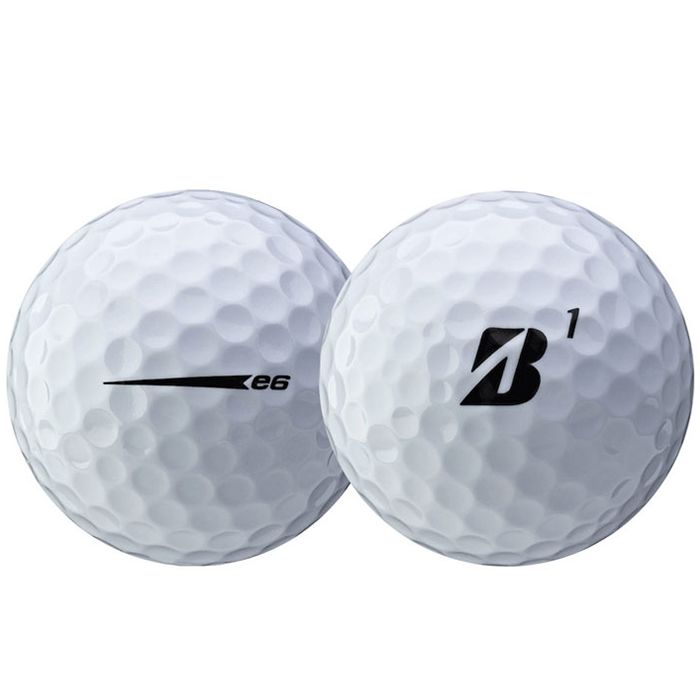 Bridgestone E6 Golf Balls - White