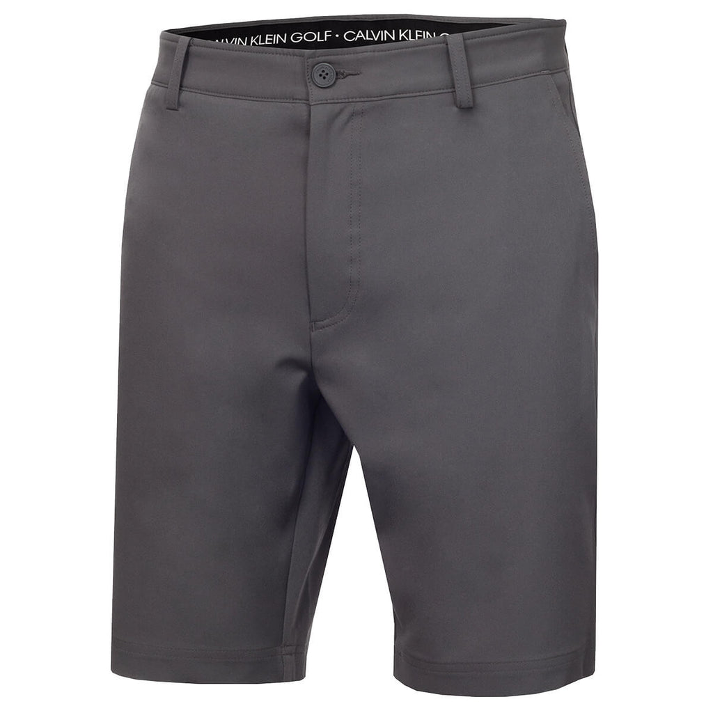 Calvin Klein Bullet Golf Shorts - Steel