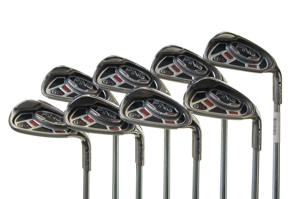 Ping G15 Golf Irons - 4-SW - Secondhand - Steel