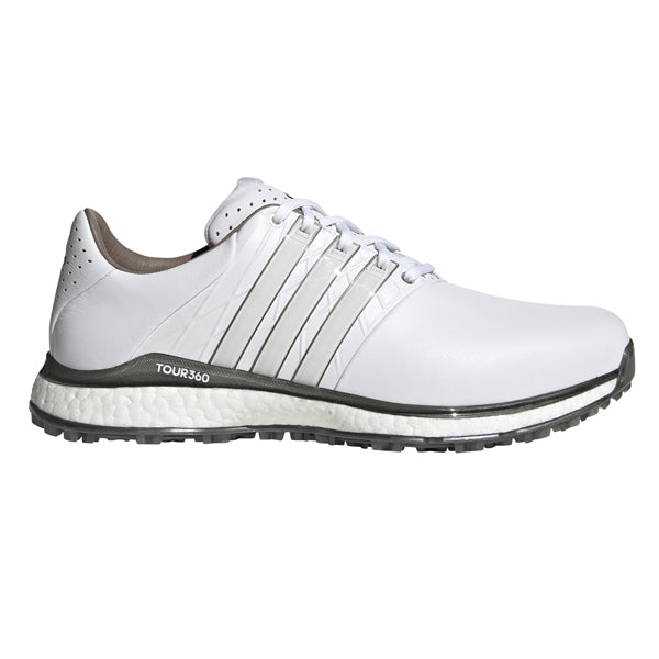 adidas Tour 360 XT-SL 2.0 Golf Shoes - White/Silver