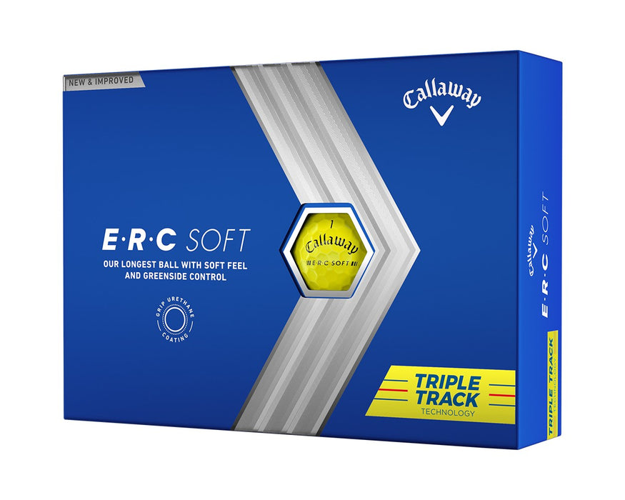 Callaway 2023 ERC Soft Triple Track - Yellow