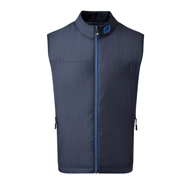 Footjoy Thermal Mens Golf Vest - Navy/Lagoon