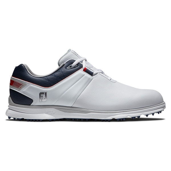 Footjoy Pro SL Golf Shoes - White/Navy/Red