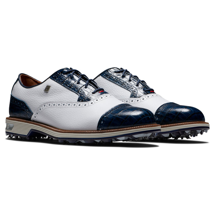 Footjoy Premiere Series Tarlow Golf Shoes - White/Navy