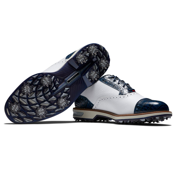 Footjoy Premiere Series Tarlow Golf Shoes - White/Navy