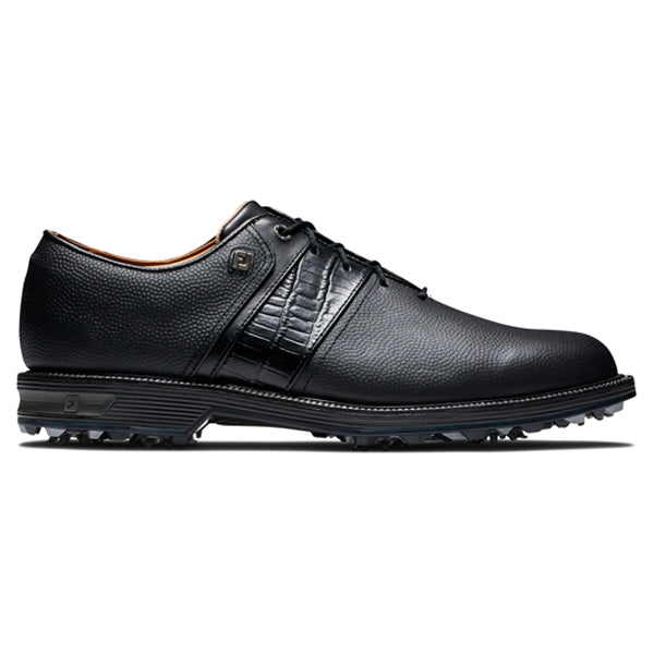 White and best sale black golf shoes