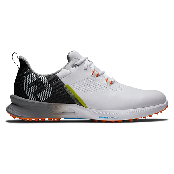 Footjoy Fuel Golf Shoes - White/Black/Orange