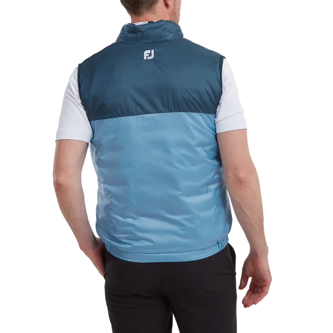 Footjoy Lightweight Thermal Insulated Golf Vest Ink Dusk Blue
