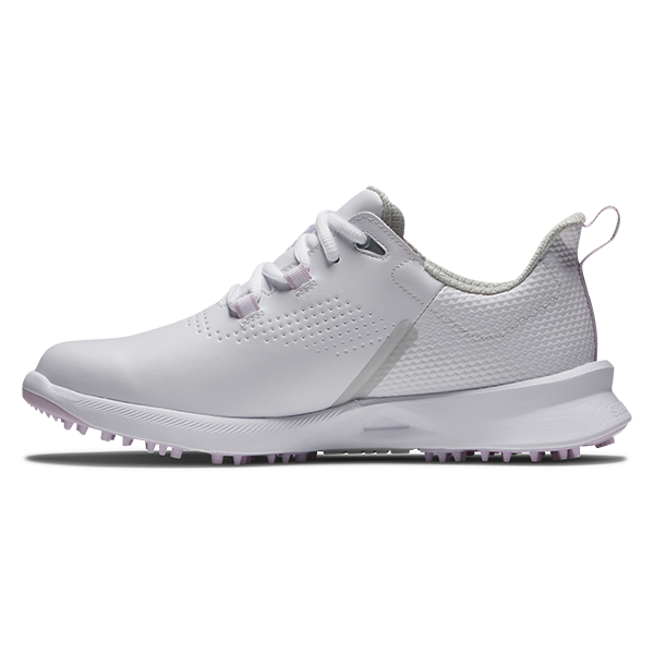 Footjoy Fuel Ladies Golf Shoes - White/White/Pink