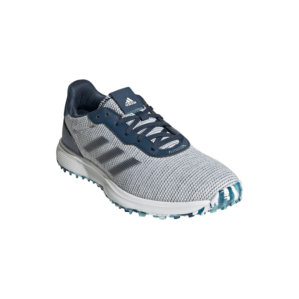 adidas S2G Textile Spikeless Ladies Golf Shoes Navy White Blue