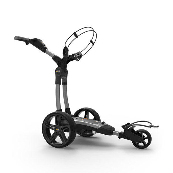 Powakaddy FX5 Electric Golf Trolley - Gunmetal 18 Hole Battery (Extended Battery Available)