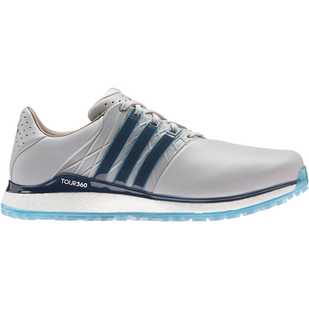 adidas Tour 360 XT-SL 2.0 Golf Shoes - Grey/Blue