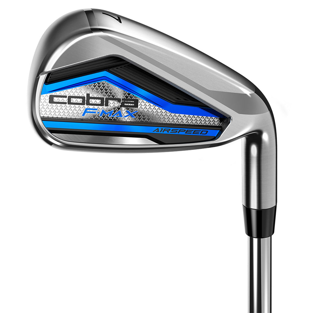 Cobra F-Max Airspeed Golf Irons - Steel - Left-Handed