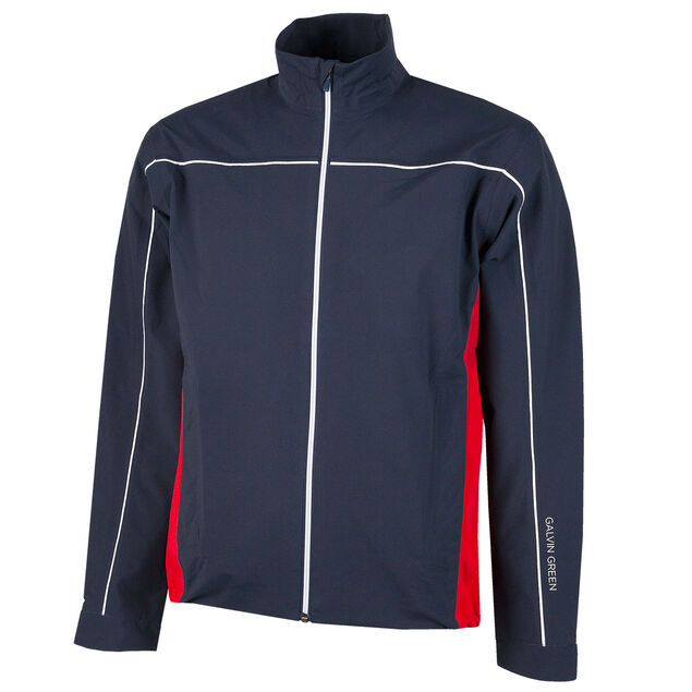 Galvin Green Ace Waterproof Golf Jacket - Navy/Red/White