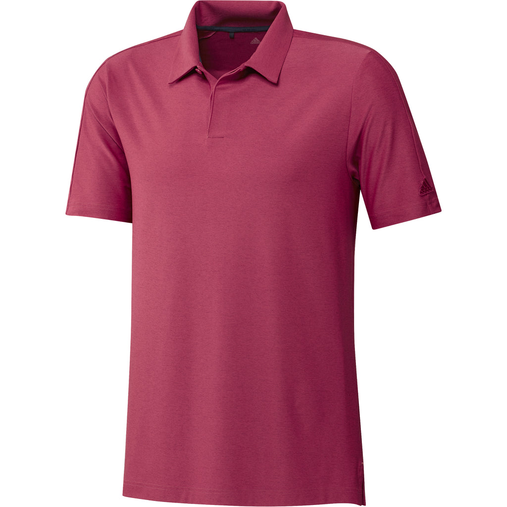adidas Go-To Mens Golf Polo Shirt - Wild Pink