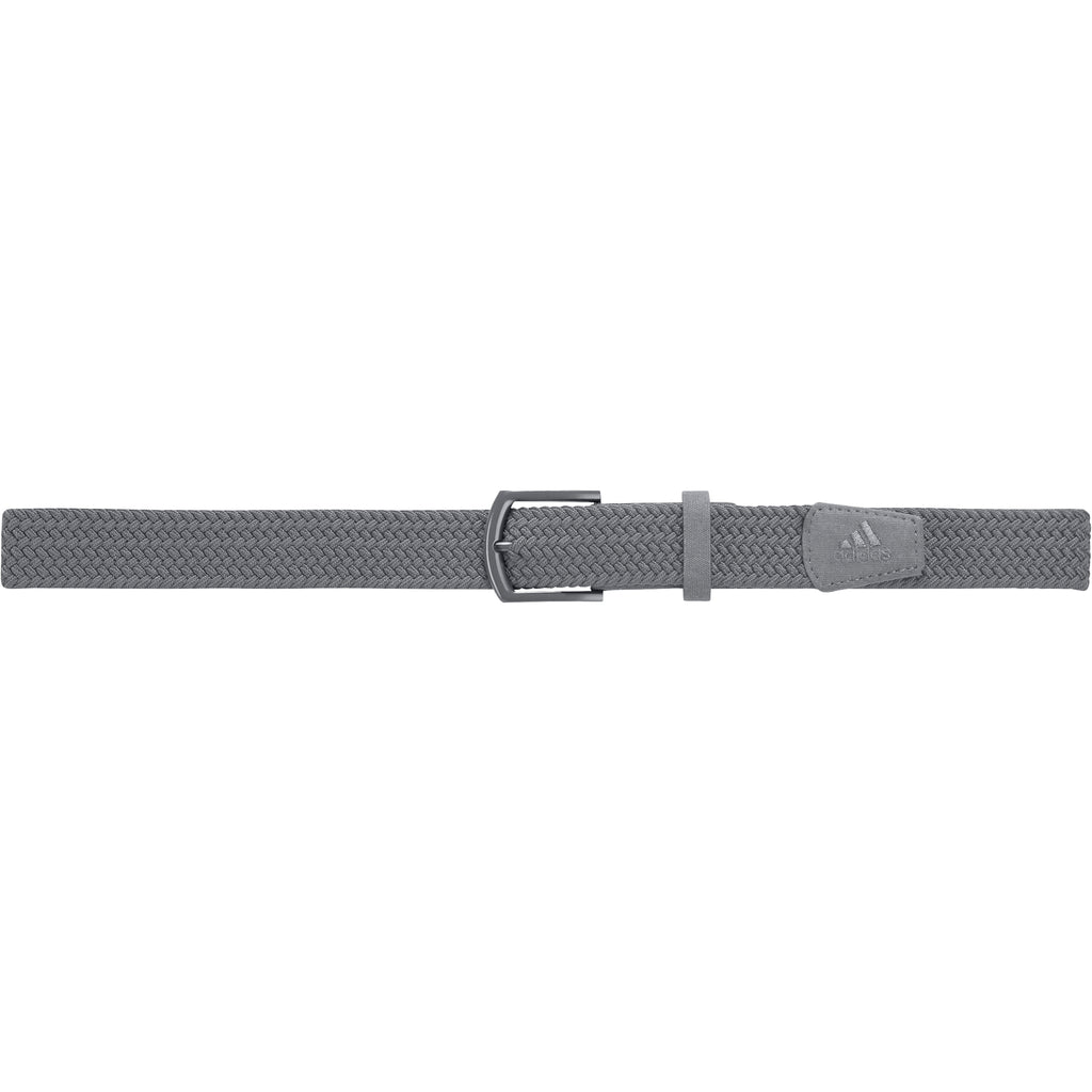 adidas 2021 Braided Stretch Belt - Grey3 - M/L