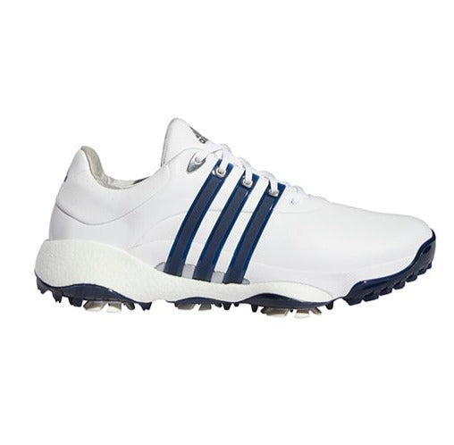 adidas Tour 360 22 Golf Shoes White Black Navy Andrew Morris Golf