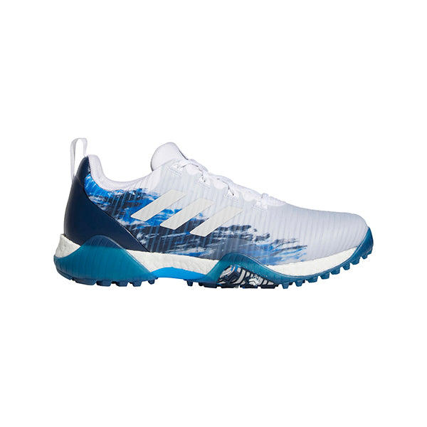 adidas CodeChaos Mens Golf Shoes White Grey Navy